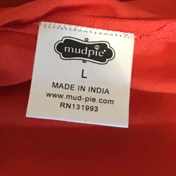 NWOT Mudpie Marcia beach coverup dress - Picture 7 of 9